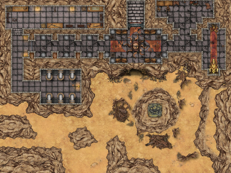 [OC] [32x26] The Bunker - Entry Level