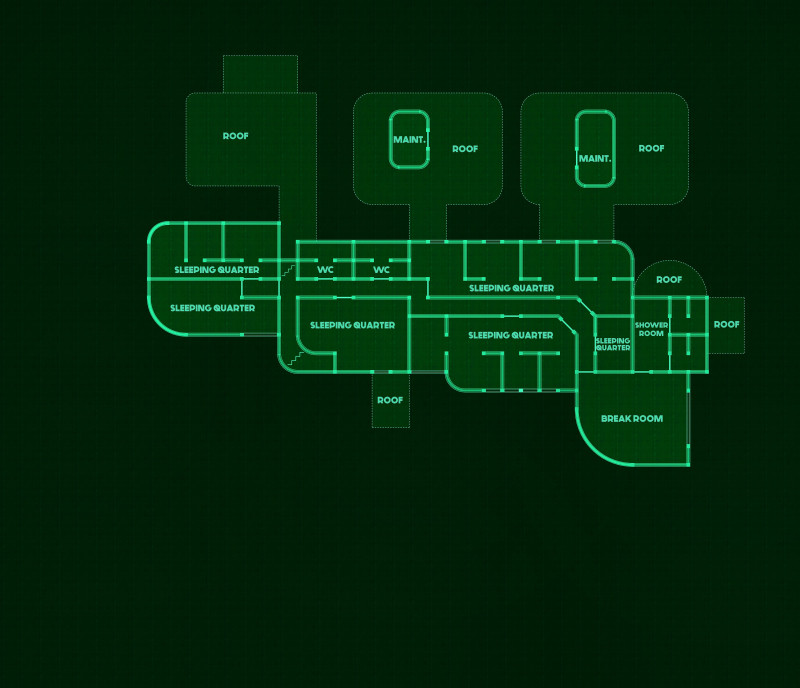 The abandoned Jungle Research Station [Sci-Fi | 43x39 | abandoned version | 4 Level | + Floorplan Handouts]