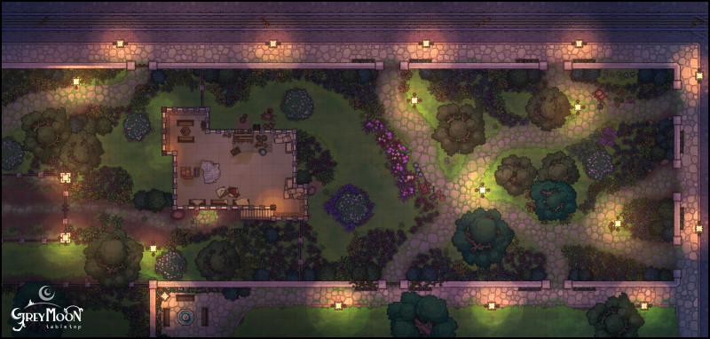 City Park: A stroll through an urban park (with Rain, Day, and Night versions) [65x31]