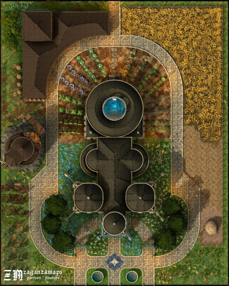Temple of Chauntea [40x50]