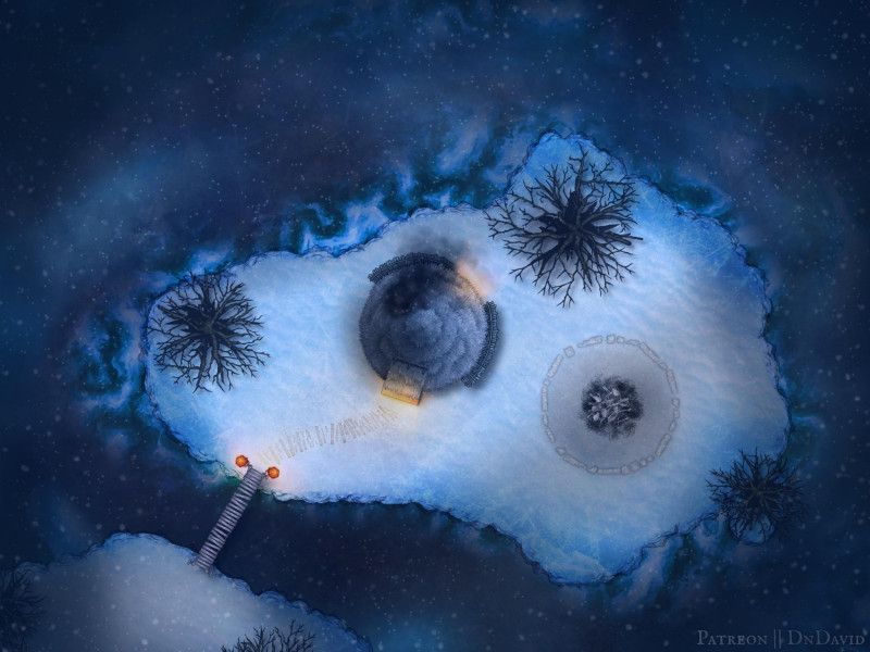 Hovel of the Ice Hag [40x30]
