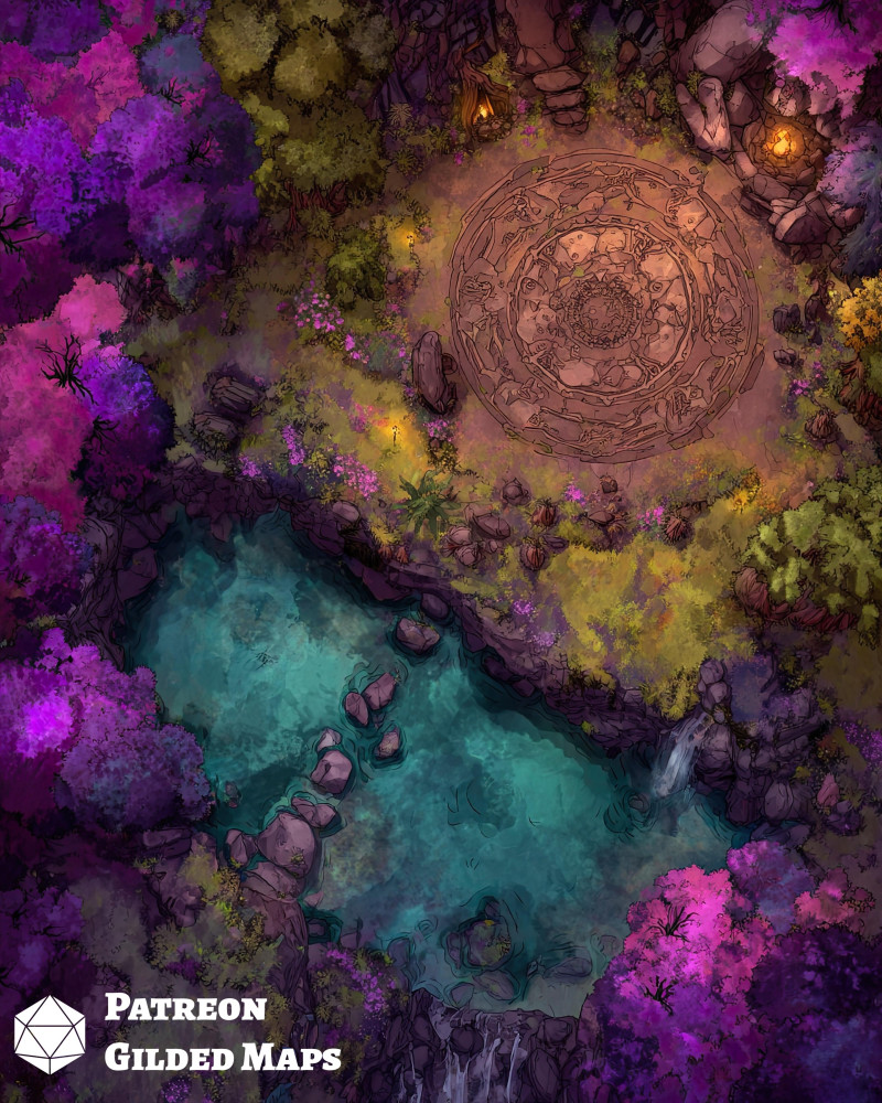 The Feywild Map Pack