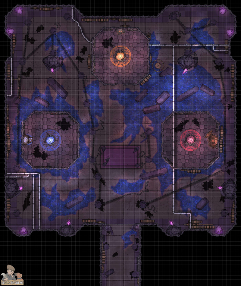 The Arena of Flame [64x76]
