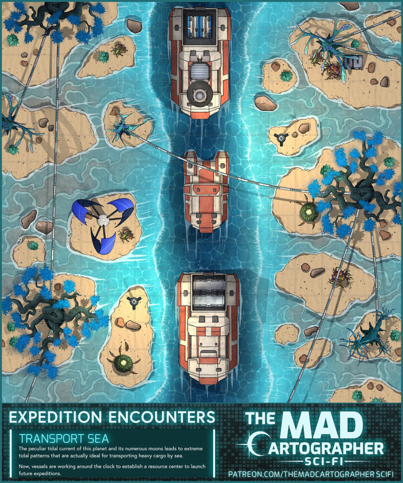 Expedition Encounter: Transport Sea