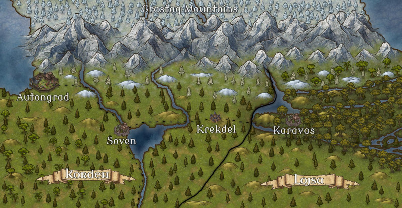 Feedback on my region map?
