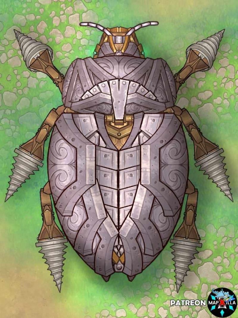 Library Scarab [12 x 16]