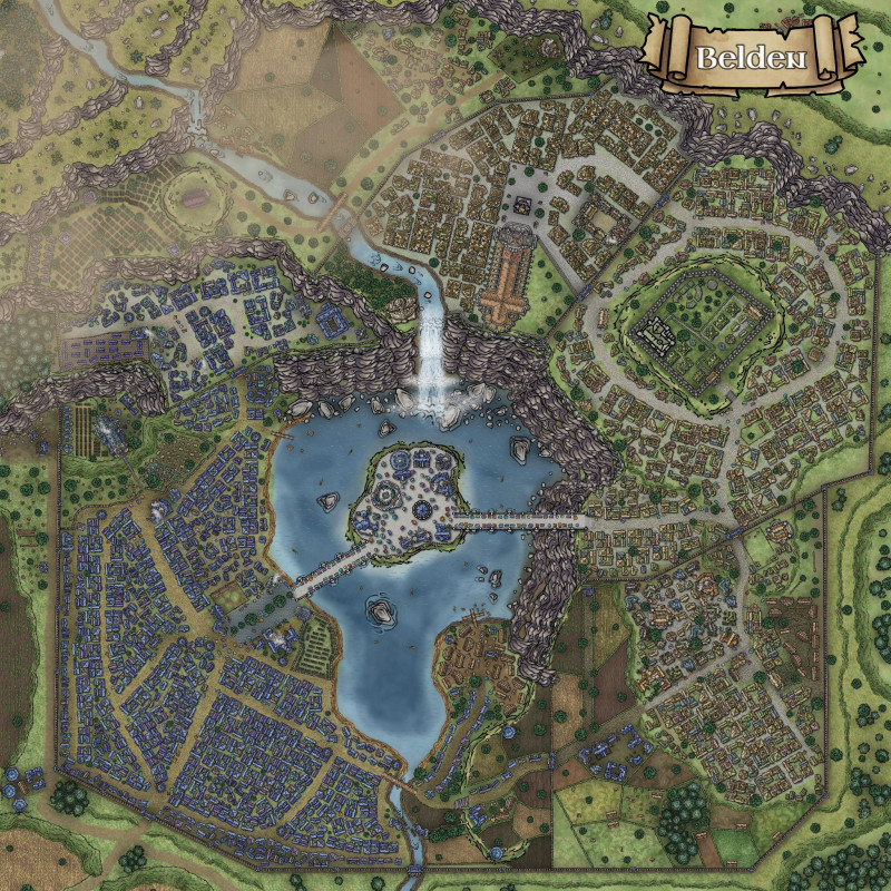 Small city for my dnd game, would love suggestions!