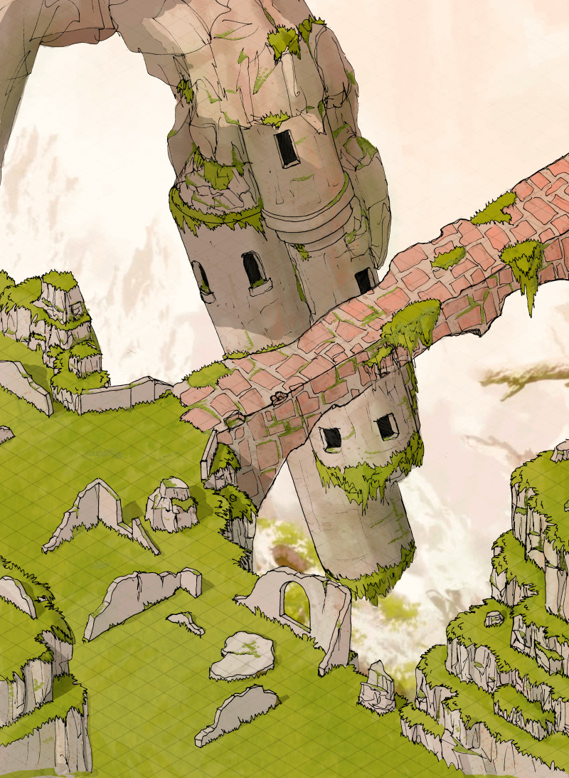 The Hanging Tower [30x41 Ext] [25x43 Int]