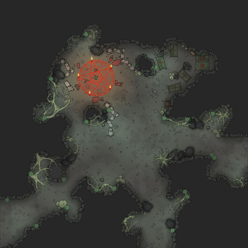 Ritual Cave [50x50]