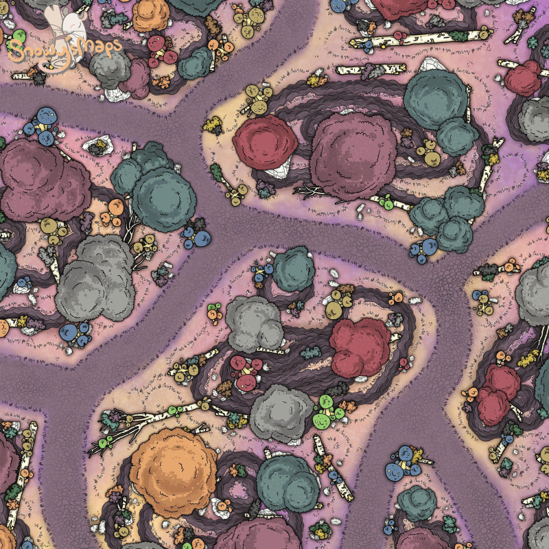 [40x40] An Alien Forest Wander Day