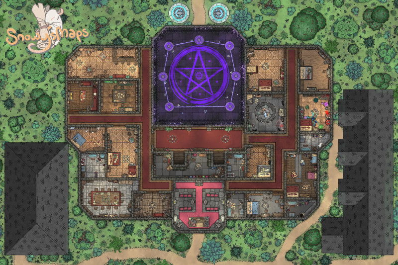 [60x40] Ritual Mansion First Day