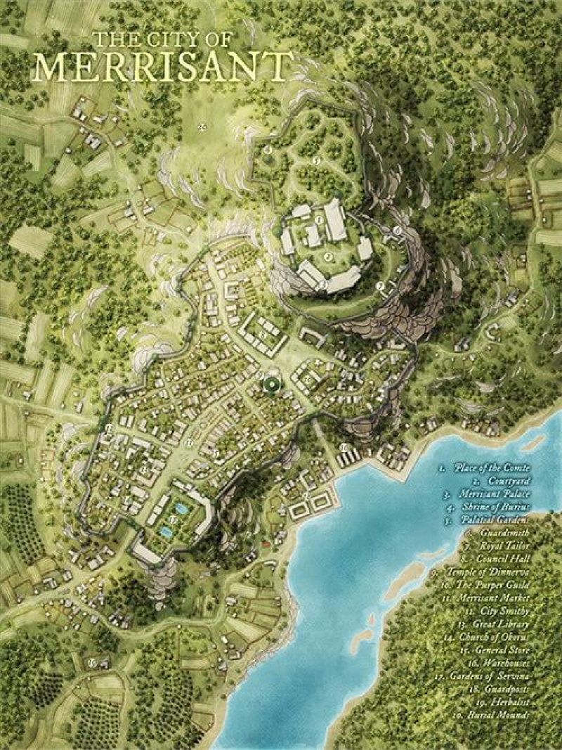 The Castle City of Merrisant
