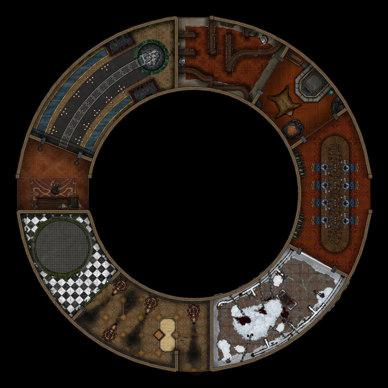 Rotating Puzzle Map **If you are in an Arbor game don't look**