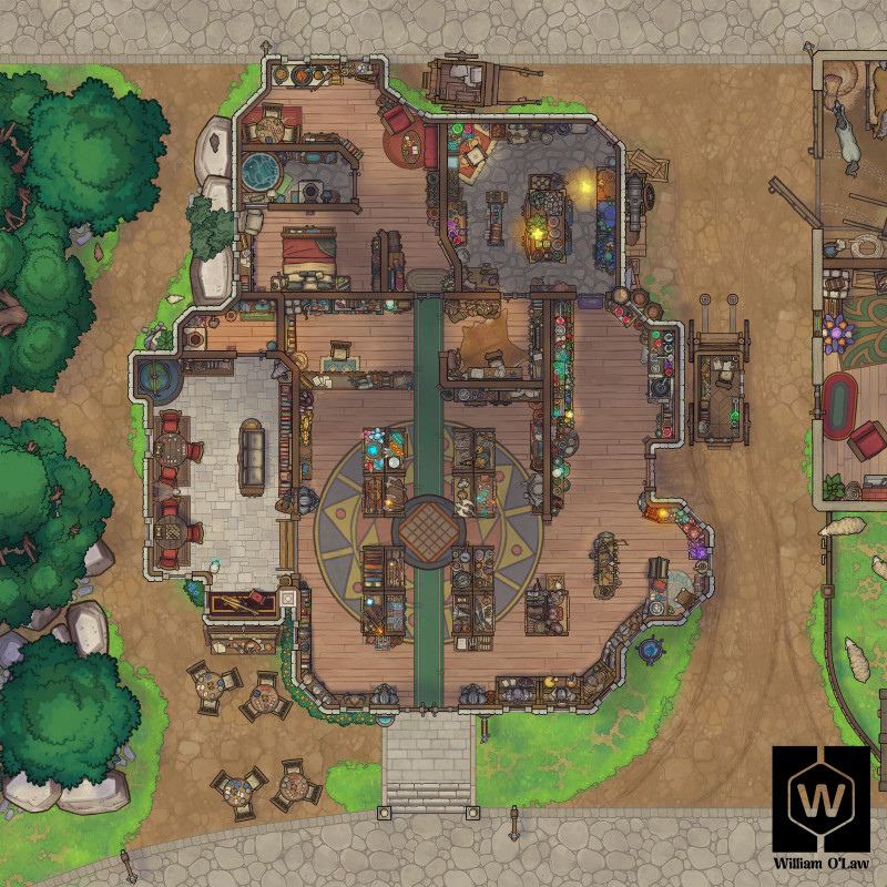 Arcane Boutique & Small Magic Bazaar: A Lovingly Crafted Map-pack!