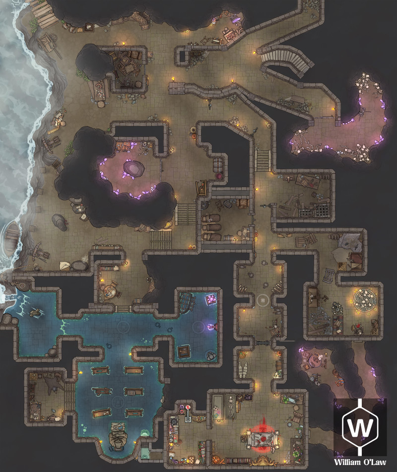 Necromancer's Lair - JamesRPG collab!