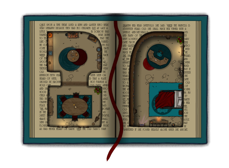 Homes for the Genie Warlock - Book of Fairy Tales