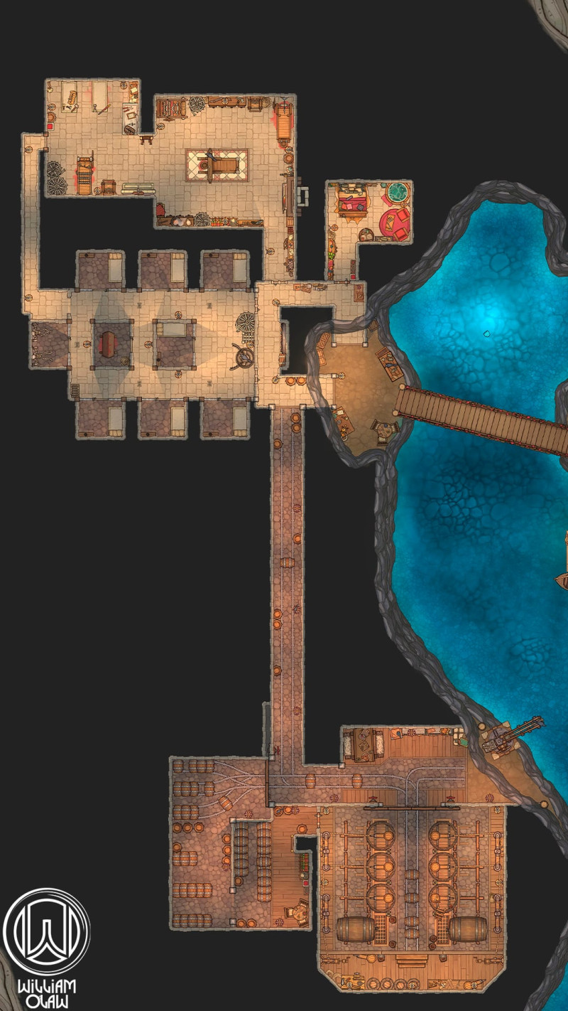 Raven's County Vampire Mannor, a full dungeon for a one-shot!