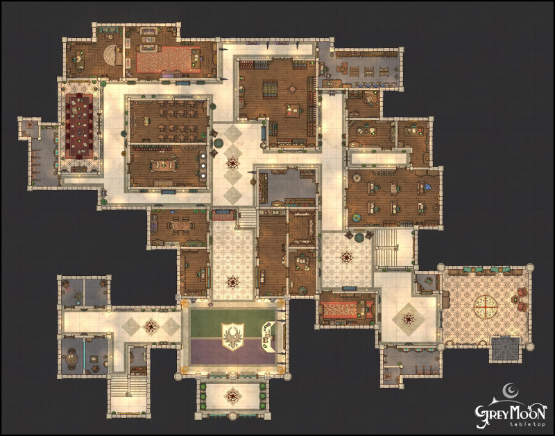 Headquarters for the Imperial Capital's City Watch [56x44]
