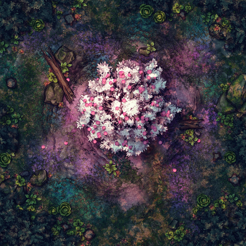 The Rose Apple Glade [20x20]