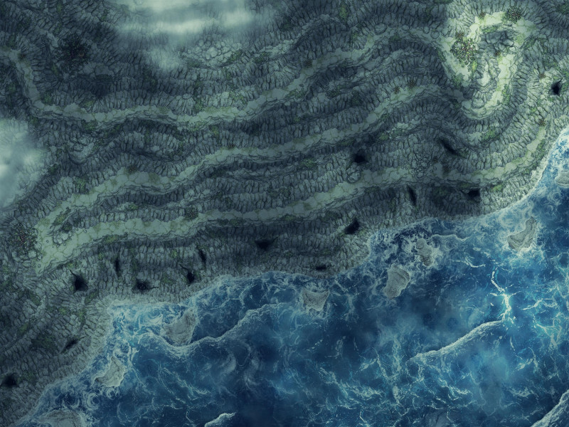 The Red Chamber, Cesterfield Sewers and the cliffside path up to them