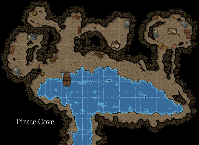Pirate Cove Map