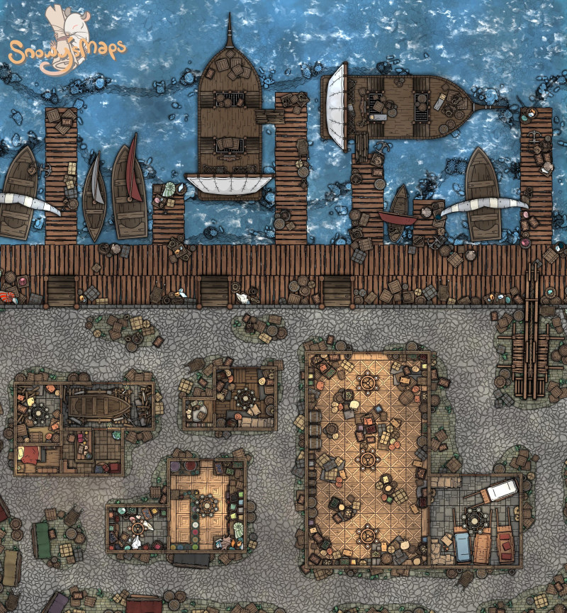 FULL Battlemap Library (3.5+ years) - 100% FREE!