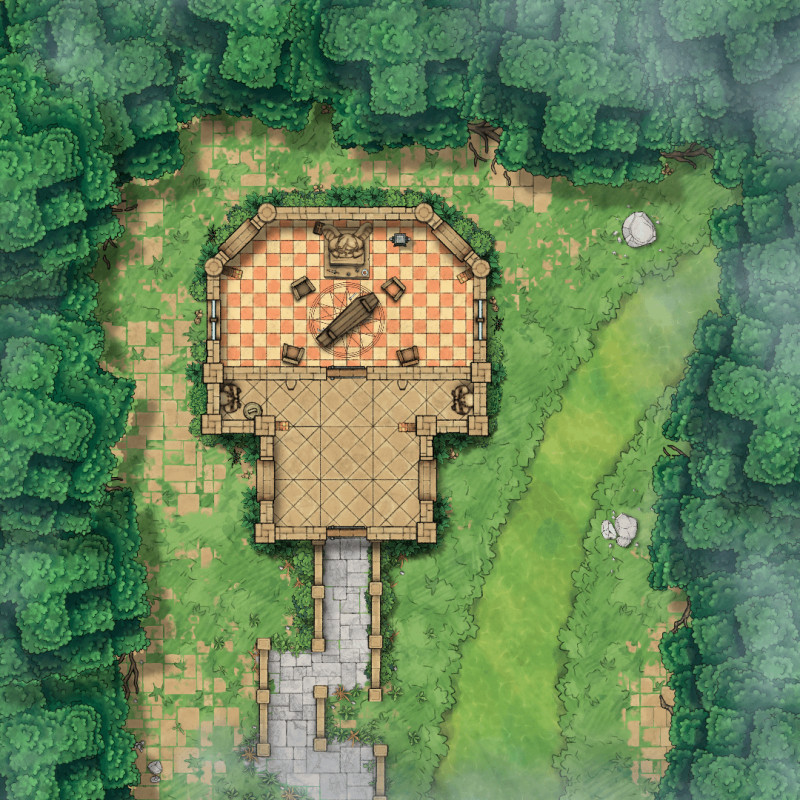 A random encounter in the forest