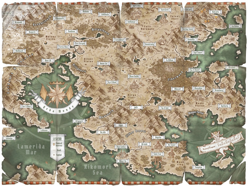 10 Parchment World 2.0 Maps (Links in the captions)