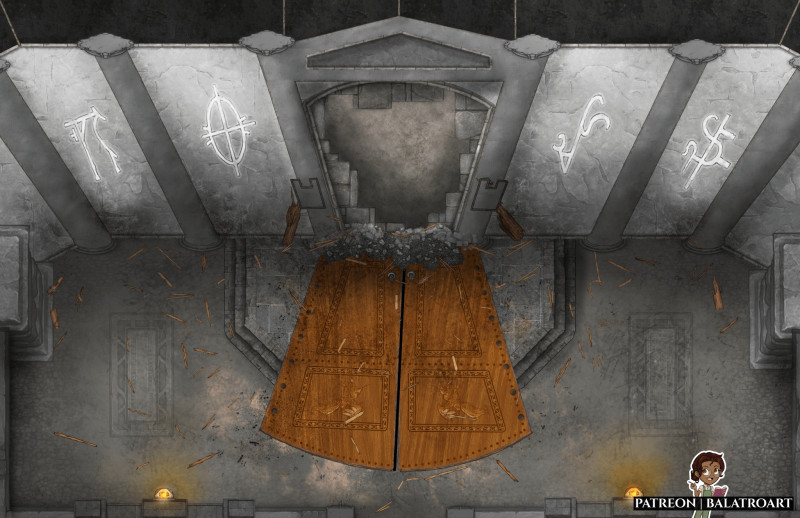 Every adventurer has their nemesis, but their true enemy… the real BBEG is “THE DOOR”