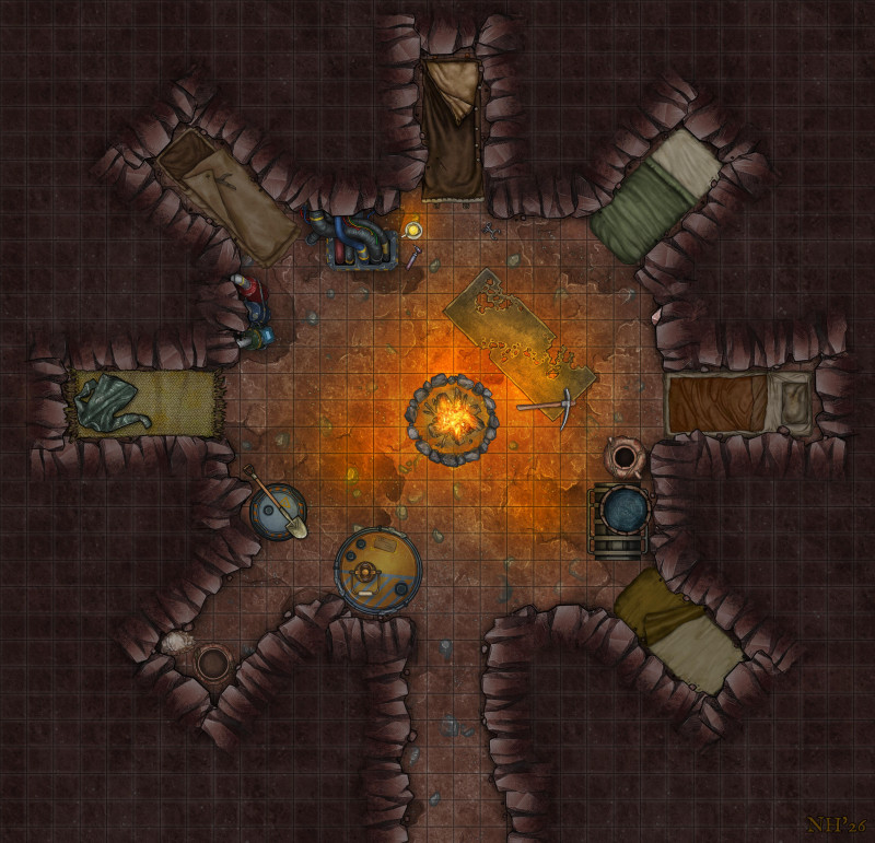 The miners home - A Warhammer 40k map