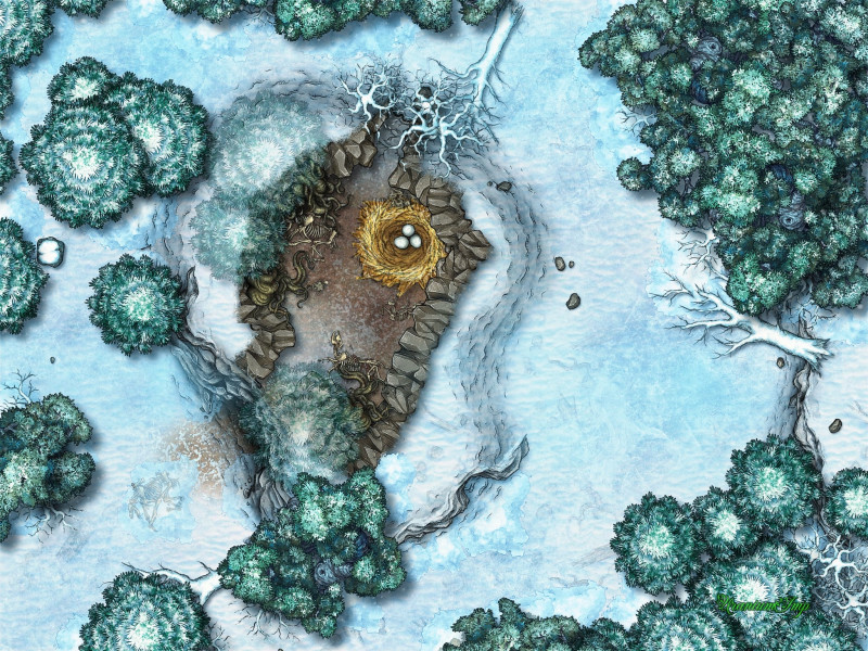 Den of the beast [40 x 30] (4 variants)