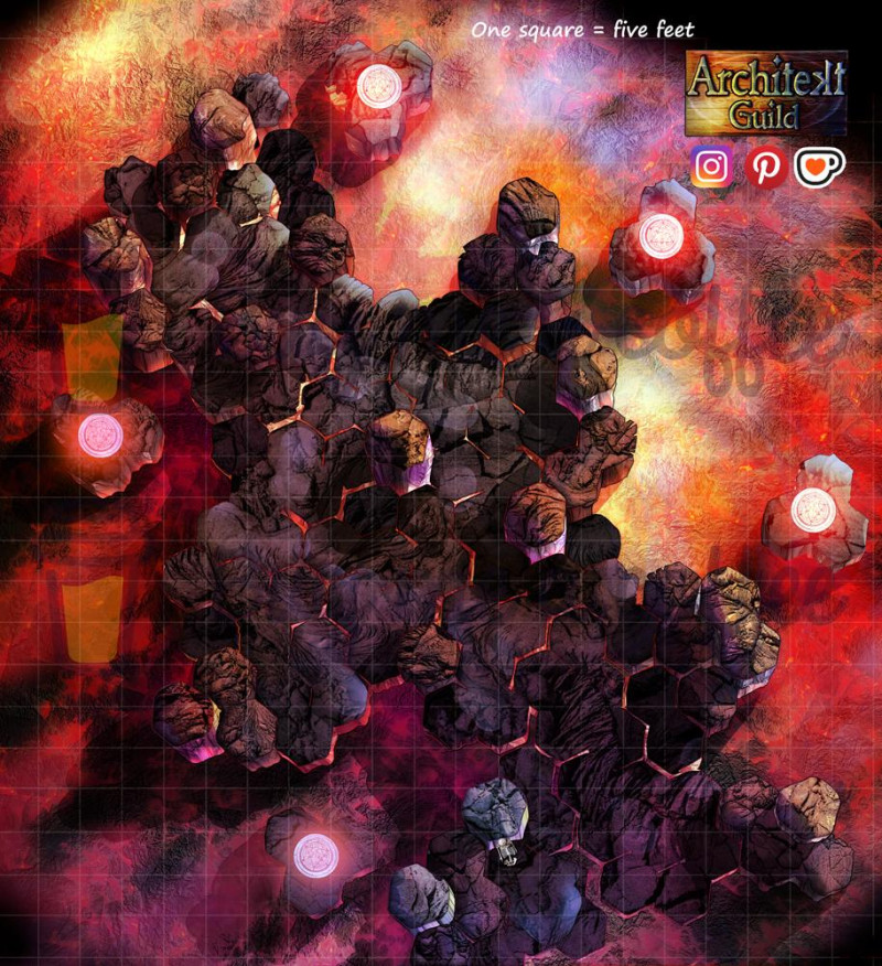 Inferno (fantasy rpg tactical map)