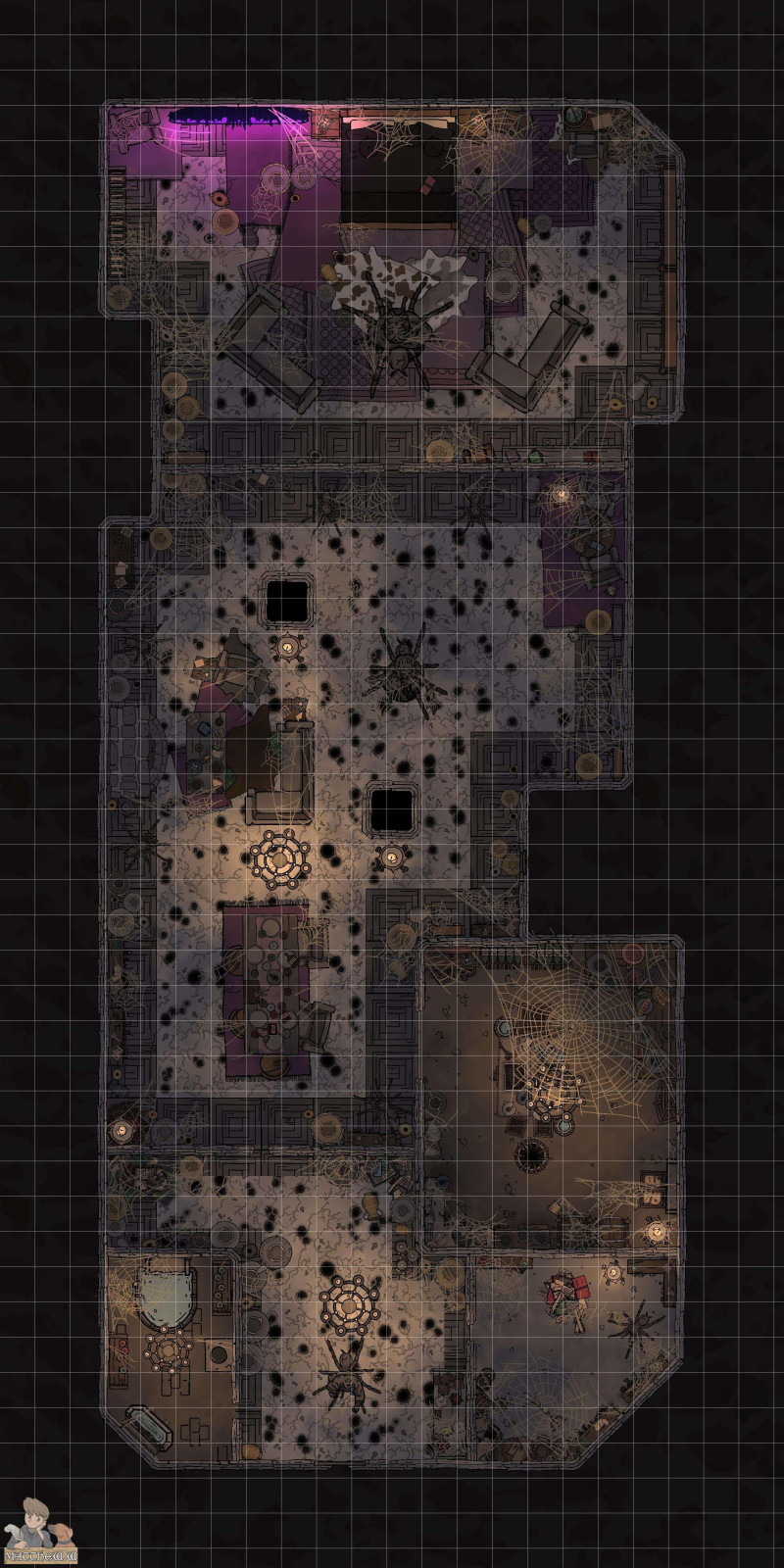 The Spider Mistress' Abode