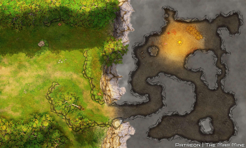 Cyclops Cave [50x30]