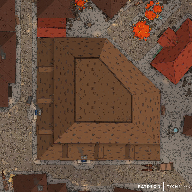 Halls of Justice - Waterdeep [40x40]