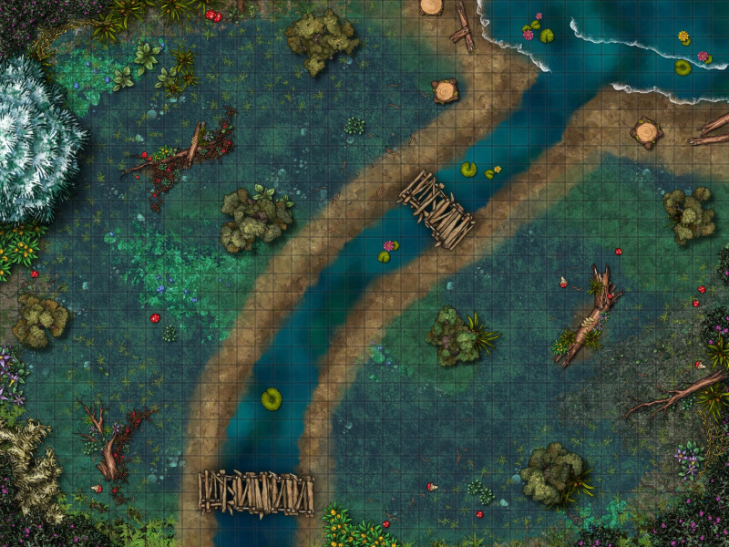 Forest Encounter Map [30 x 40] :)
