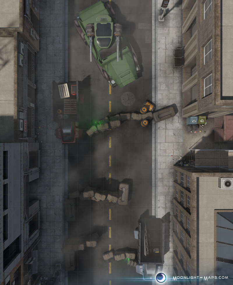 In the tank, or in the firing line? The choice is yours. - Street Conflict [18x22]