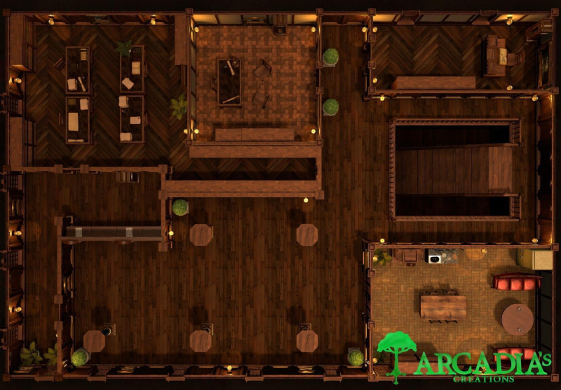 Town Hall 1st & 2nd floor [23x16]