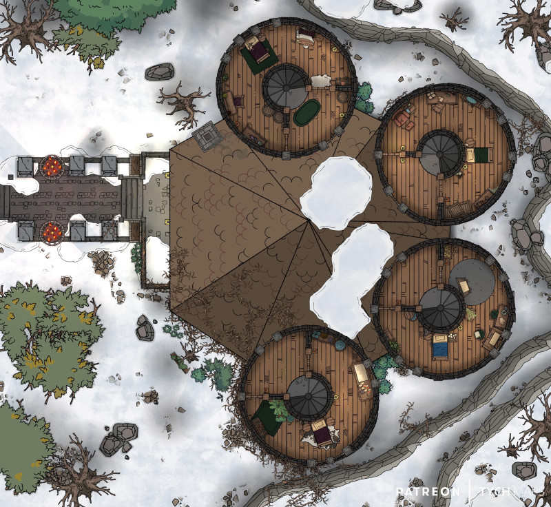 Mirt's Mansion - Waterdeep [25x23]
