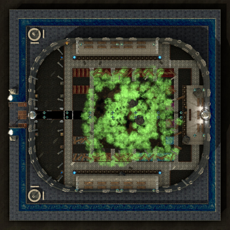 Thèlin Magic Academy - Graduation Hall (Base + Arena)