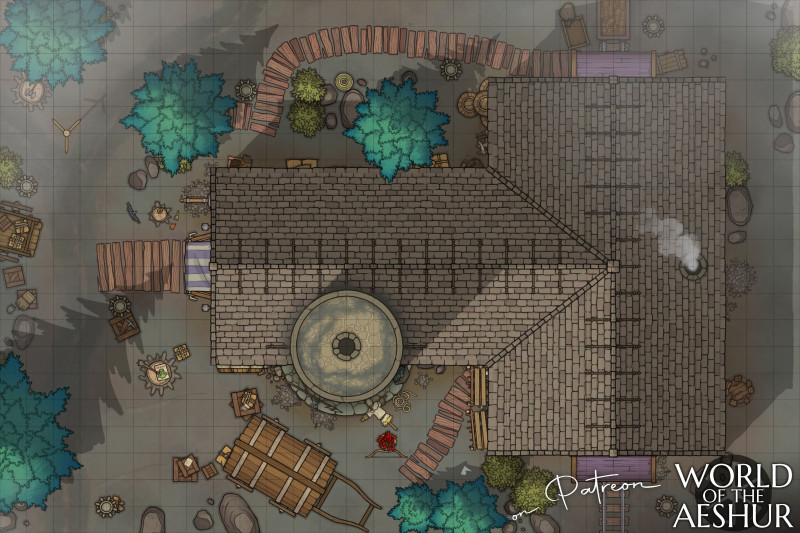The forge of Kzorth - [30x20]