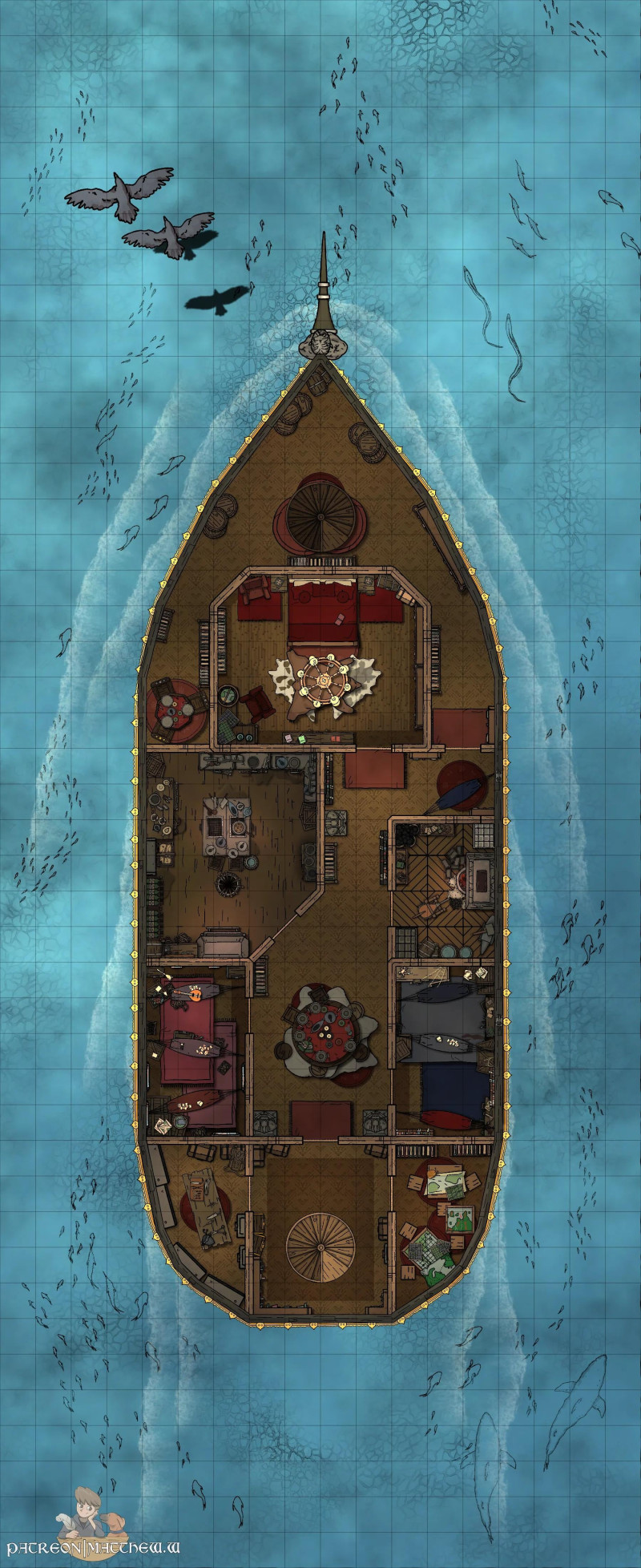 [18x44] The Black Jasmine