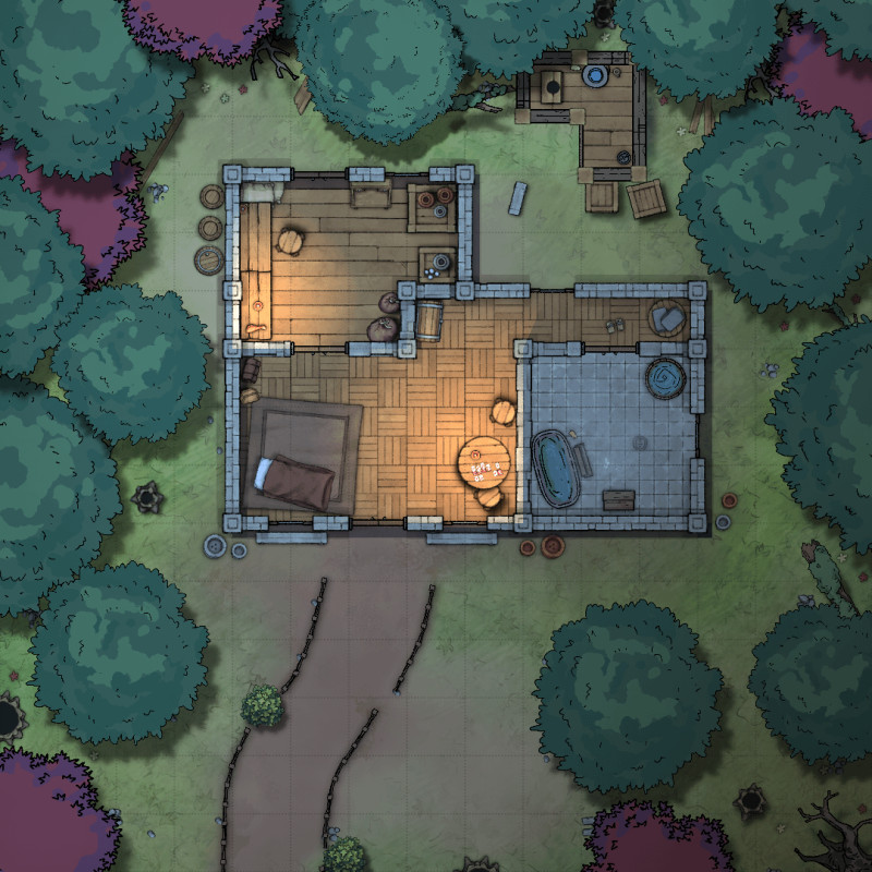 A cabin in the woods