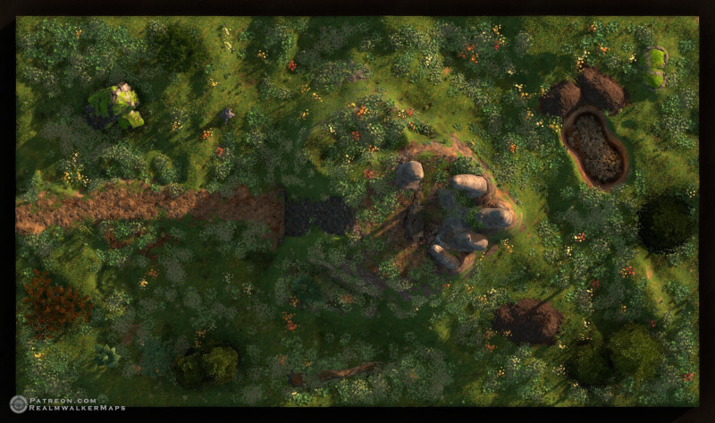 Shrine of a Dead God (42x24)
