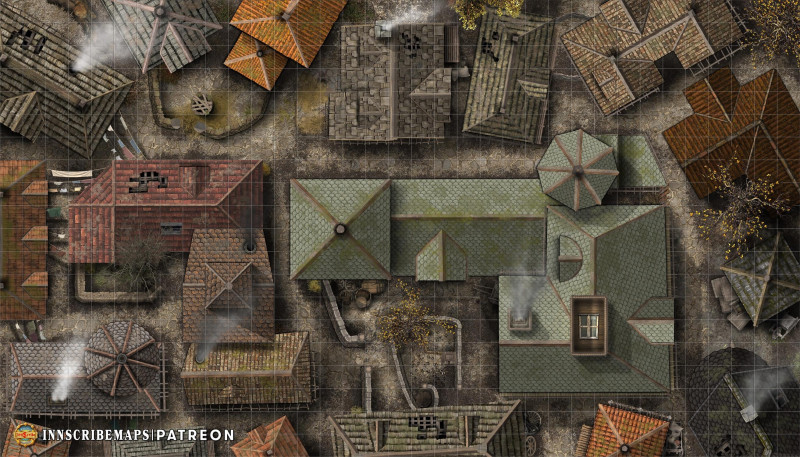 [Art] Cracked Cup Tavern – the grimy slums inn where your party finds trouble they can't refuse. Welcome to the 'Quiet' tavern that definitely isn't a mercenary hideout & it most certainly does not have a SECRET MERCS TRIAL PIT in the basement