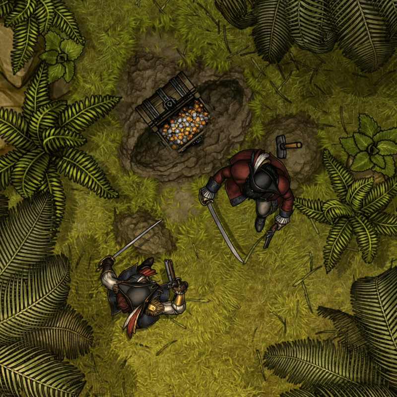 [OC] Desert Island Encounters 35x35 by Forgotten Adventures