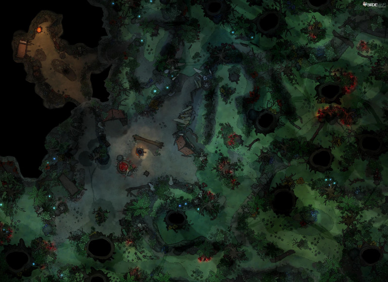 Jungle Ettin Lair [55x40]