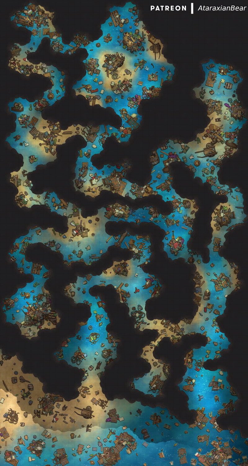 A dungeon full of trash [40x75]