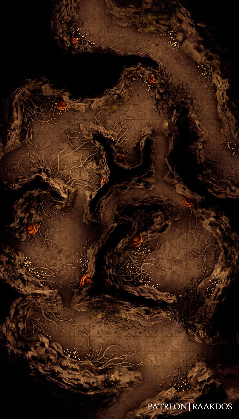 Tangled Cave 32x56