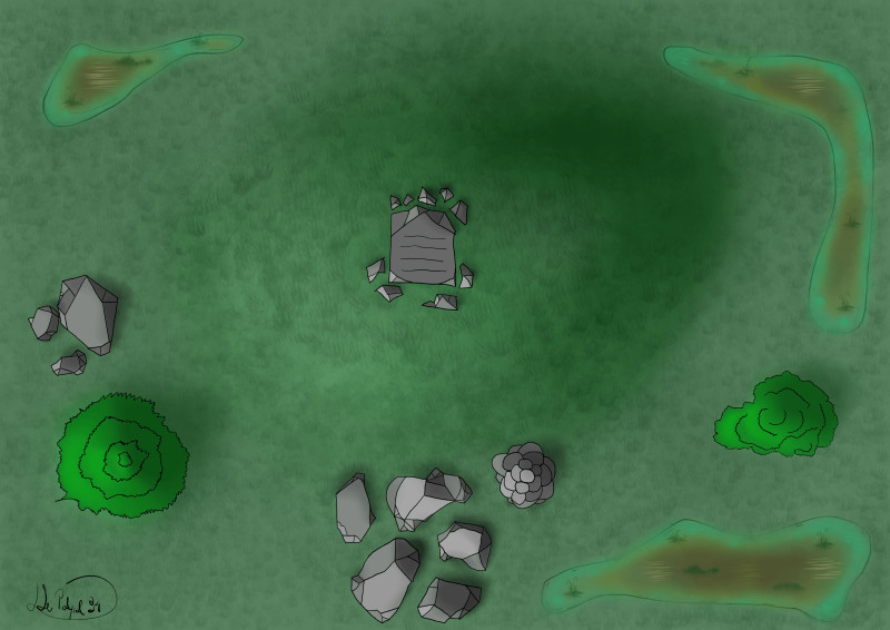 Burial Mound Battlemap